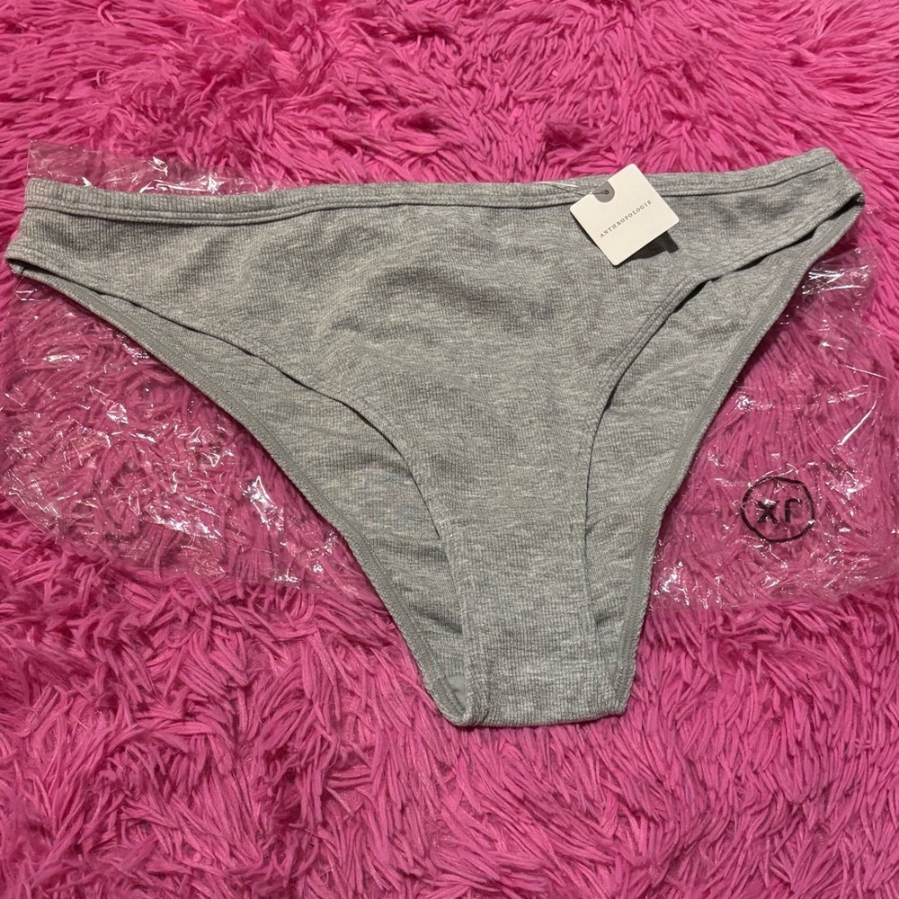 Anthropologie Lyrebird Knit Twee Briefs Women Size XL